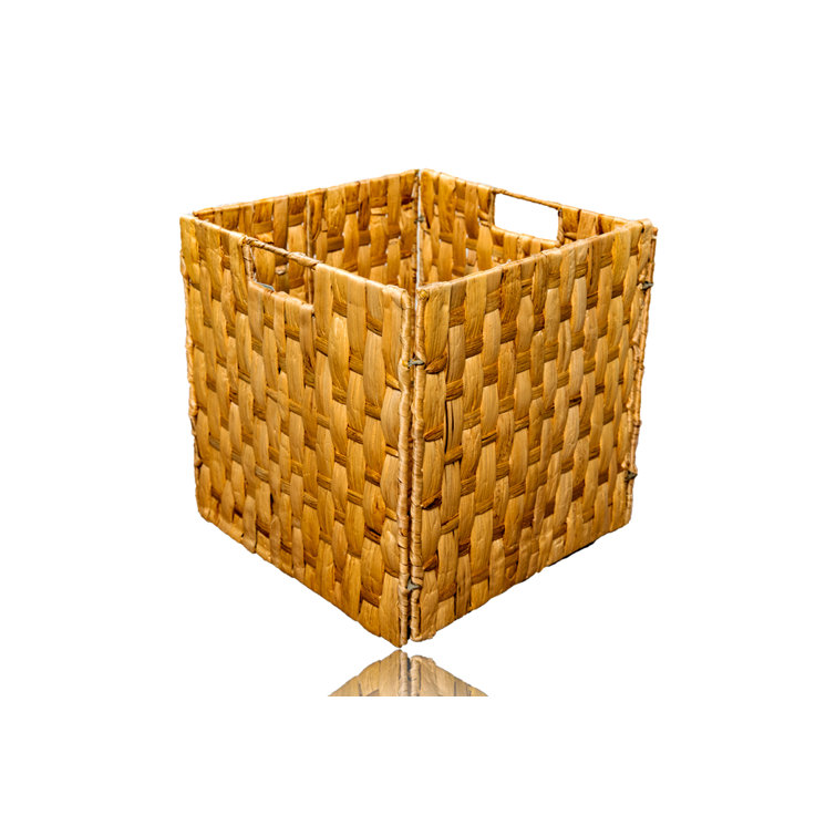 Dovecove Water Hyacinth Basket & Reviews Wayfair